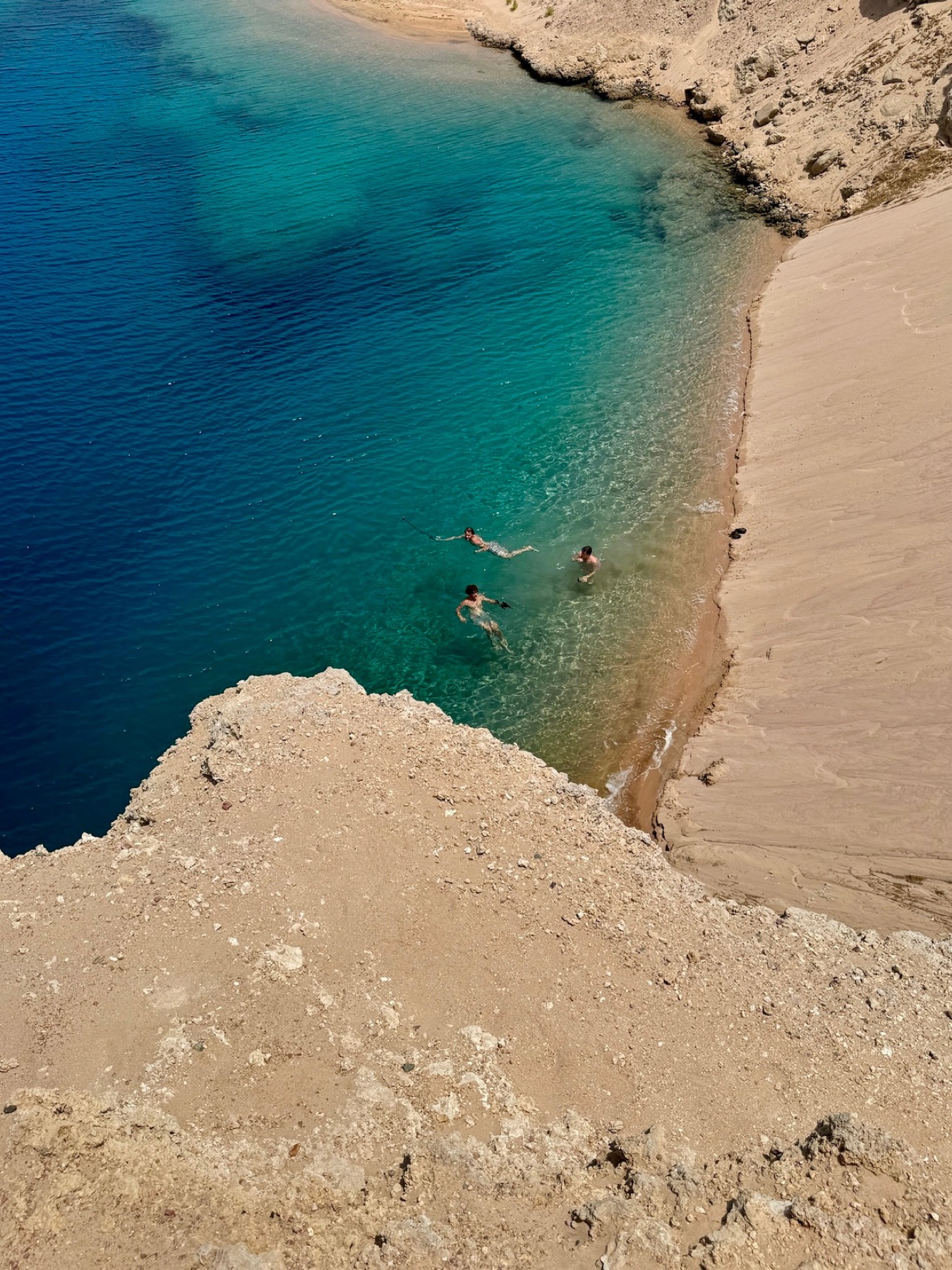 Turquoise Red Sea cove