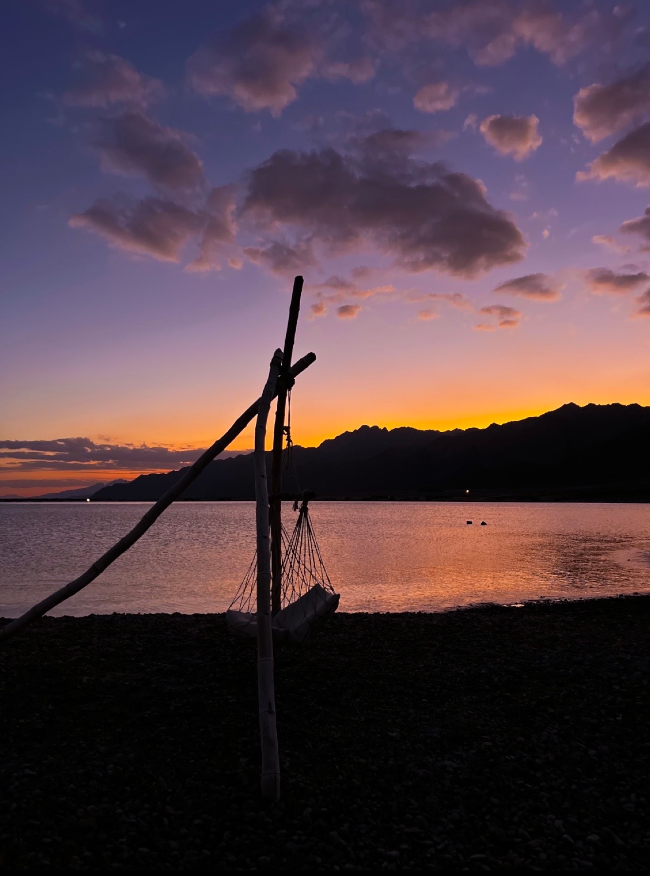 Sunset over Dahab